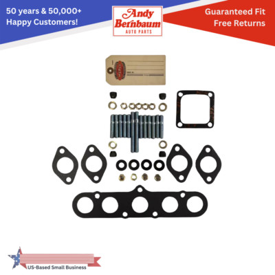 For 1959 Plymouth Fury Belveder 6-Cyl Manifold Hardware Rebuild Kit W/ Gaskets