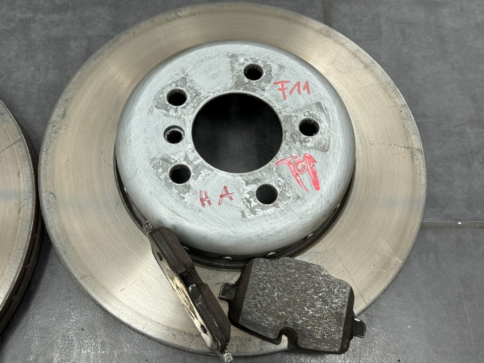 Rear Brake Discs BMW 5 Series F10 F11 Rear Wheel Brake ATE Brake Pads