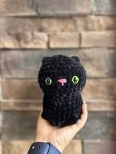 Handmade Cat Cute Crocheted Amigurumi Plushie