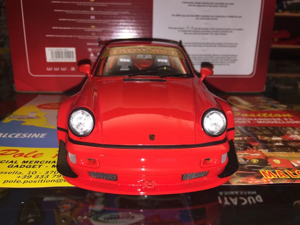 GT083 GT SPIRIT 1 18 PORSCHE 911 964 RWB RED VERY RARE NEW SHIPPING WORLDWIDE - Immagine 3 di 4