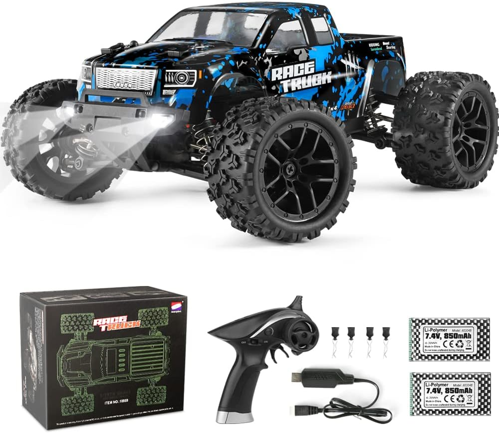 HAIBOXING RC Cars 1/18 Scale 4WD Off-Road Monster Trucks with 36+KM/H High Speed