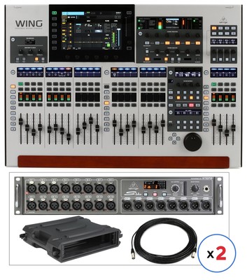 Behringer WING Digital Mixer and S16 Stage Box Bundle