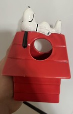 Peanuts Snoopy Classic Ceramic Toothbrush Holder Rare New REDUCTION