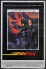FIREFOX ORIGINAL ROLLED 27X41 MOVIE POSTER 1982 CLINT EASTWOOD FREDDIE JONES