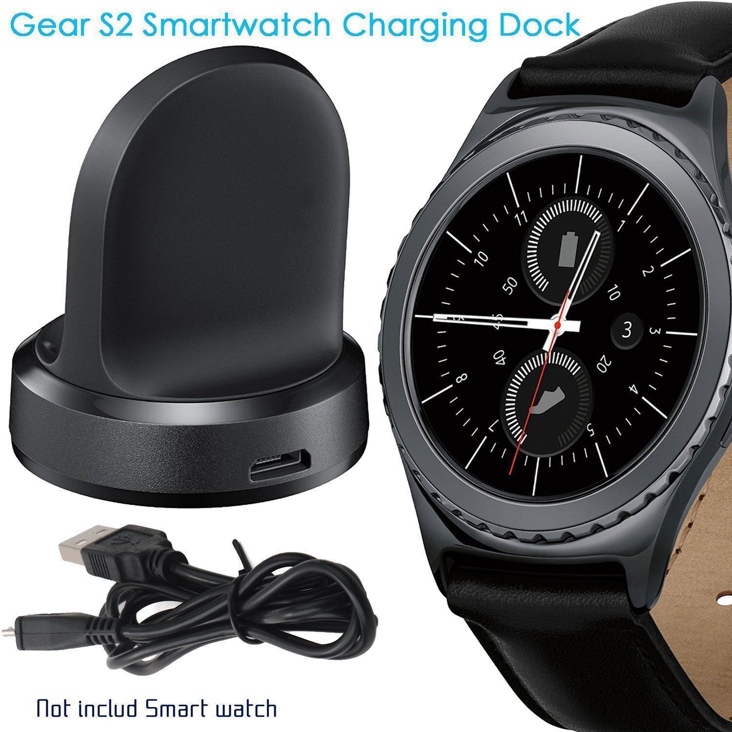 Smartwatch Gear S2 Qi Wireless Charging Charge Gear S2 Without