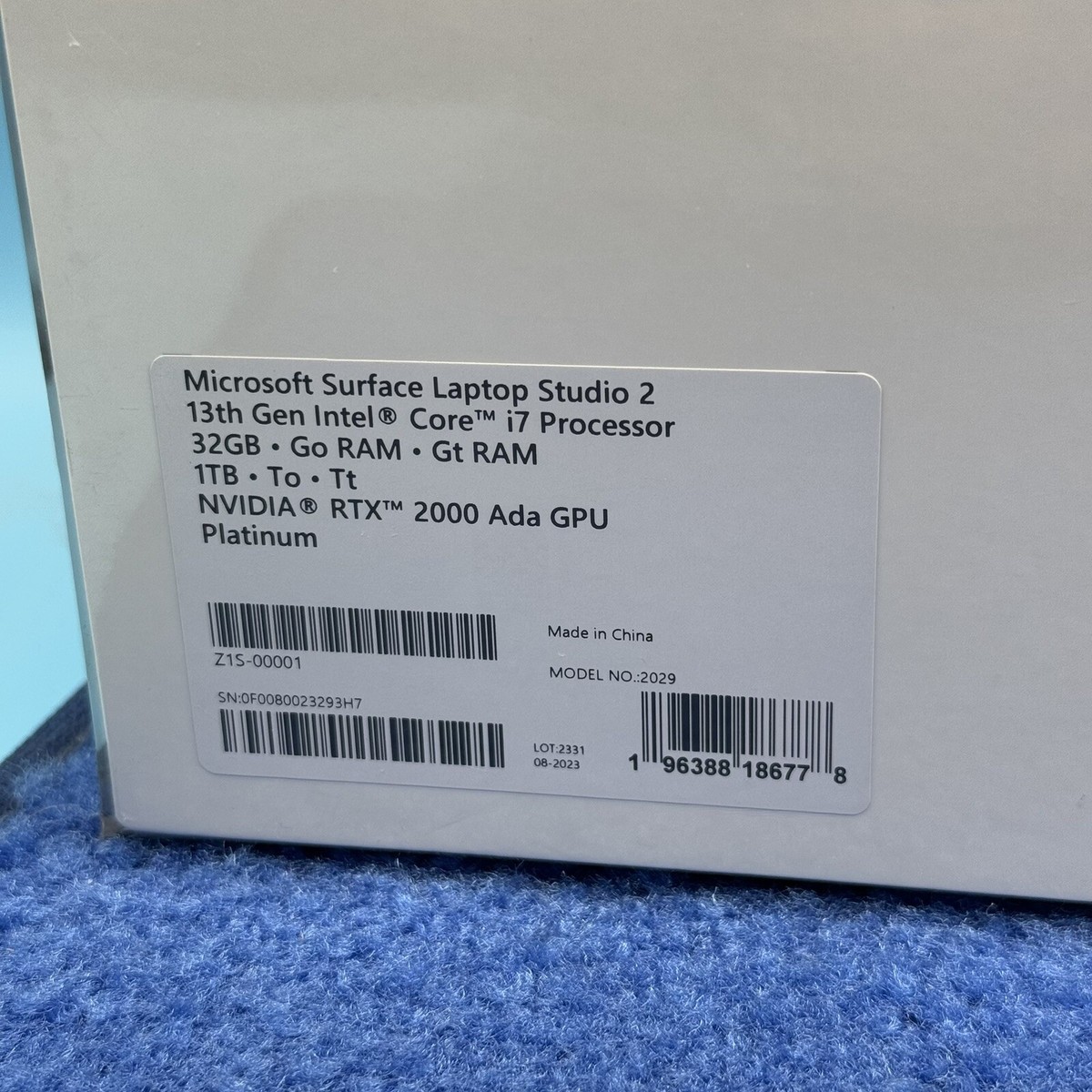 Microsoft Surface Laptop Studio 2 14.4 Microsoft Surface Laptop Studio 2 14.4