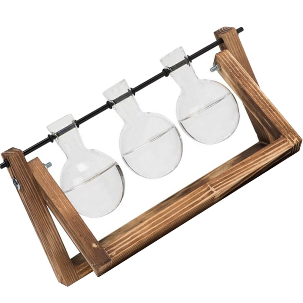 3pcs Office Garden Plant Propagation Station Plant Shelf Indoor Propagation Vase