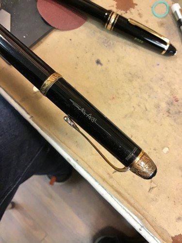 Engraving Removal: Remove Monogram for Montblanc Parker Waterman Pen (Mail In) - Picture 3 of 9
