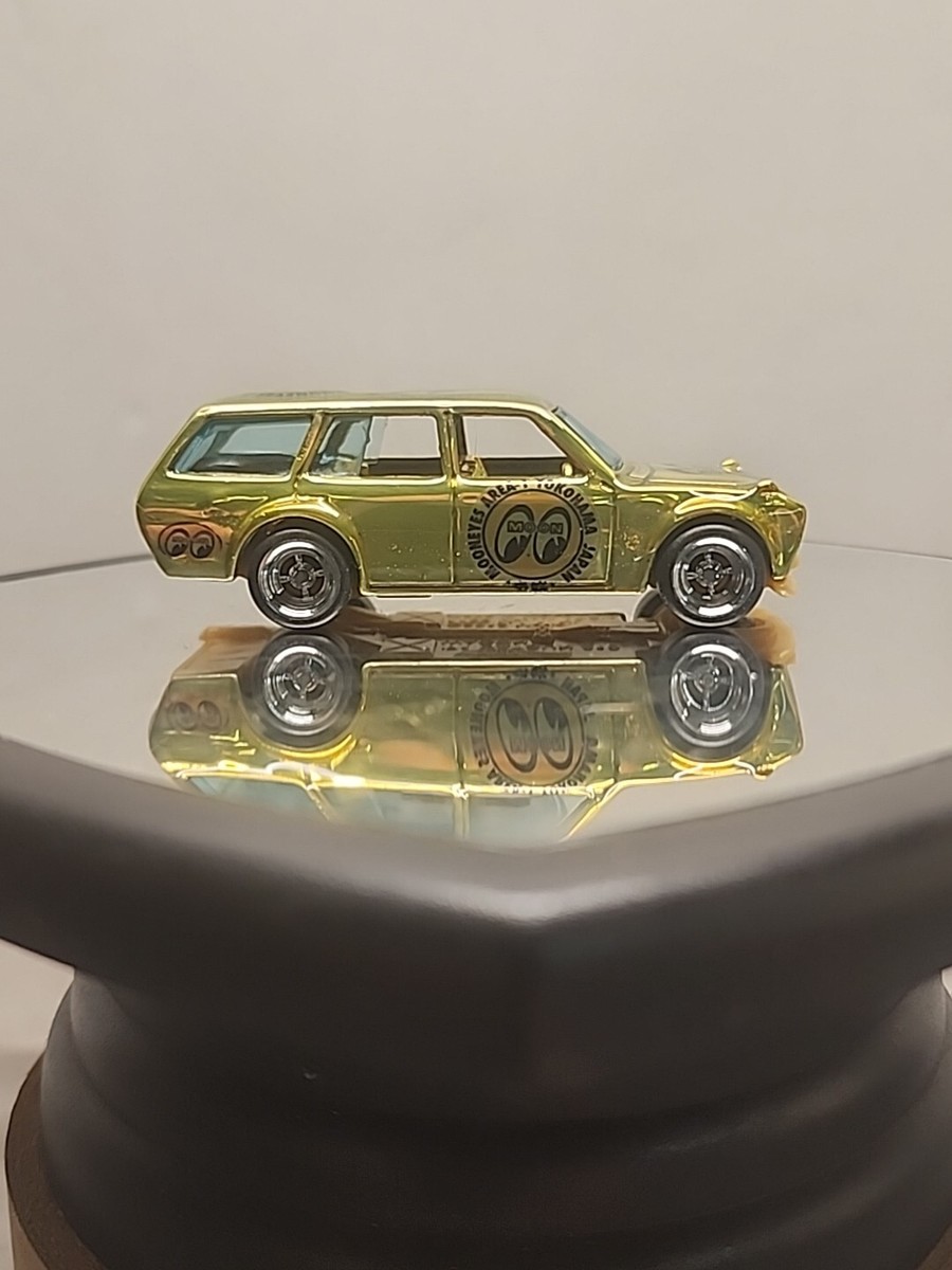 ミニカー Hotwheels Datsun 510 wagon moon custom Hot Wheels 71 Datsun Bluebird Wagon 510 Custom Mooneyes | eBay