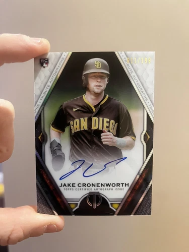 Jake Cronenworth 2021 Topps Triple Threads RC Autograph #/199