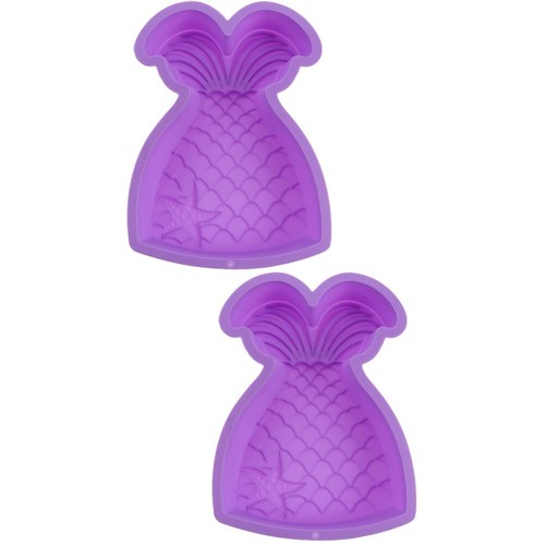 Mermaid Tail Cookie Mold Mermaid Tail Soap Mold Cake Mold Pan - Picture 6 of 12