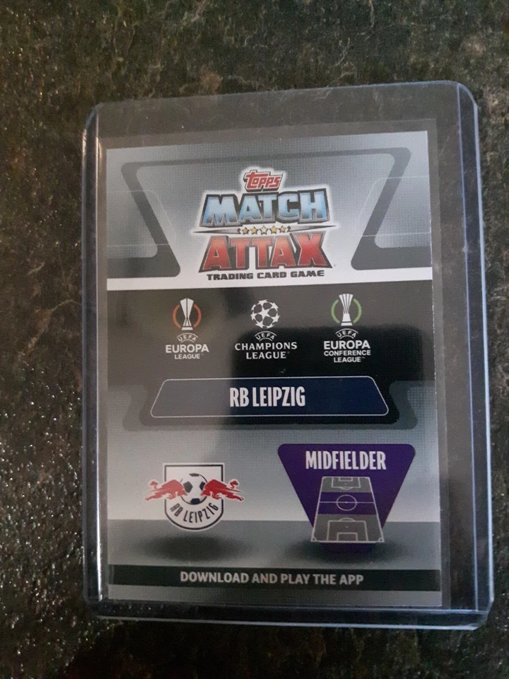 2021-22 Topps Match Attax Signature Style Tyler Adams Card# SIG 10 - Image 2 of 2