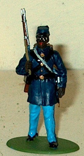 CIVIL WAR UNION BLACK MARCHING 54MM CALL TO ARMS