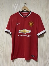 MANCHESTER UNITED 2014 2015 HOME FOOTBALL SHIRT SOCCER JERSEY NIKE 611031-624 sz