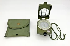 Camo Compass Lensatic Navigation Liquid Filled Plastic Tactical Military Army