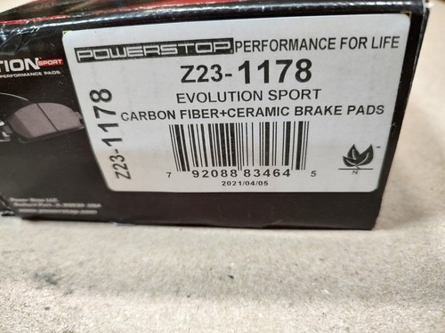 Z23-1178 Powerstop Brake Pad Sets 2-Wheel Set Front Sedan for Lexus IS250 06-15 - Picture 6 of 13