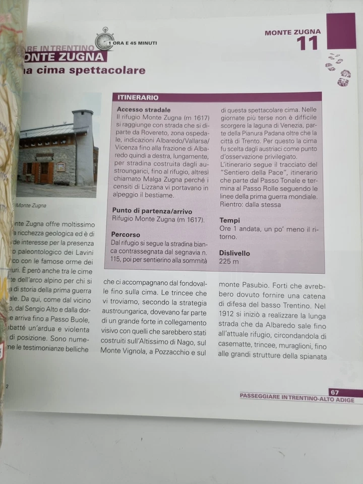 Passeggiare 2 in Trentino-Alto Adige , Degasperi, Curcu&Genovese prima edizione - Immagine 4 di 4