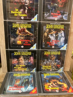 John Sinclair - 8 CDs : 1/2/3/4/5/6/7/9