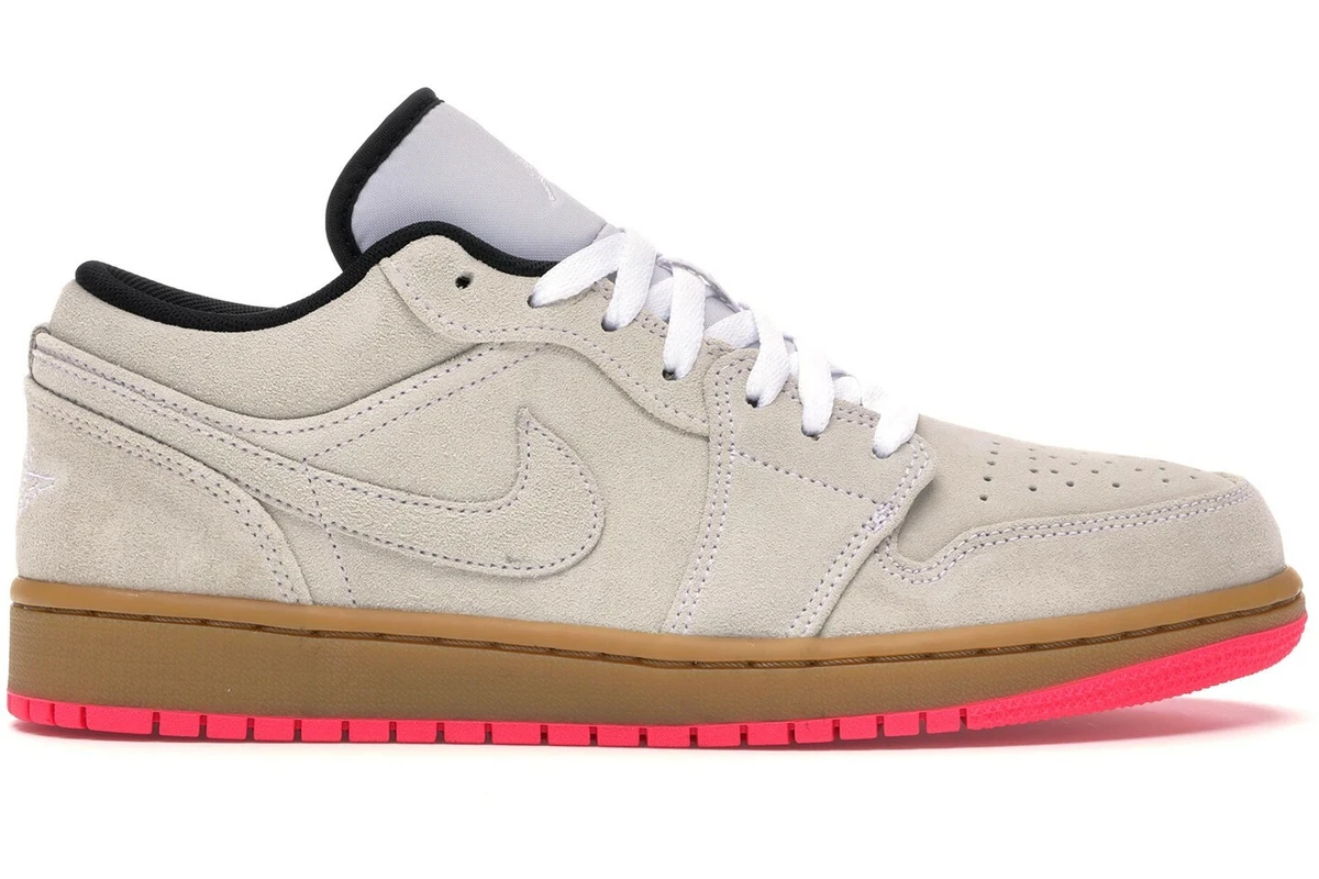 Jordan 1 low gum hyper best sale pink