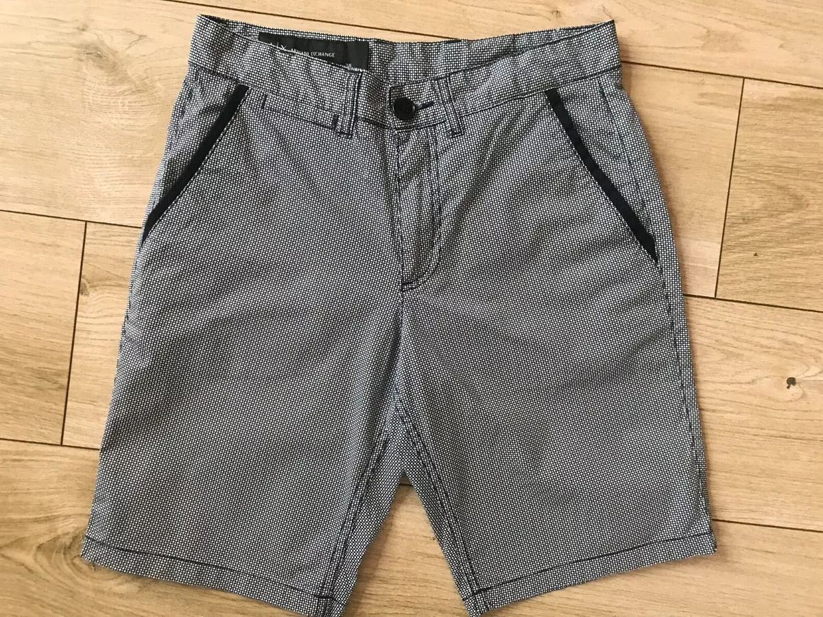 Mens armani store chino shorts