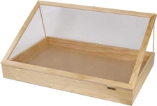 Jewelry Display Case Countertop Clear View Top Retail Merchandise 24" x 36" x 4"