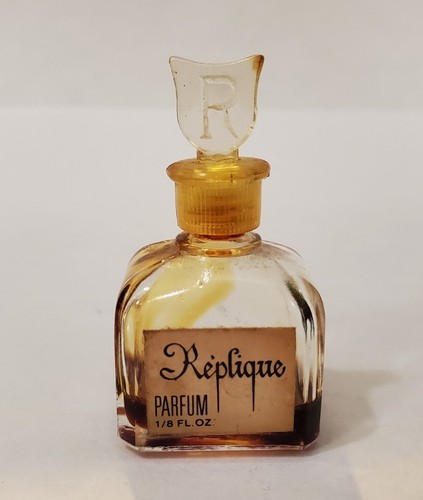 VTG Replique Rafael Pure Parfum Extrait 1/8oz Mini Perfume Collectible Bottle