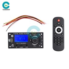 12V LCD MP3 Decoder Board Bluetooth 5.0 FM Audio Module WMA WAV Remote Control