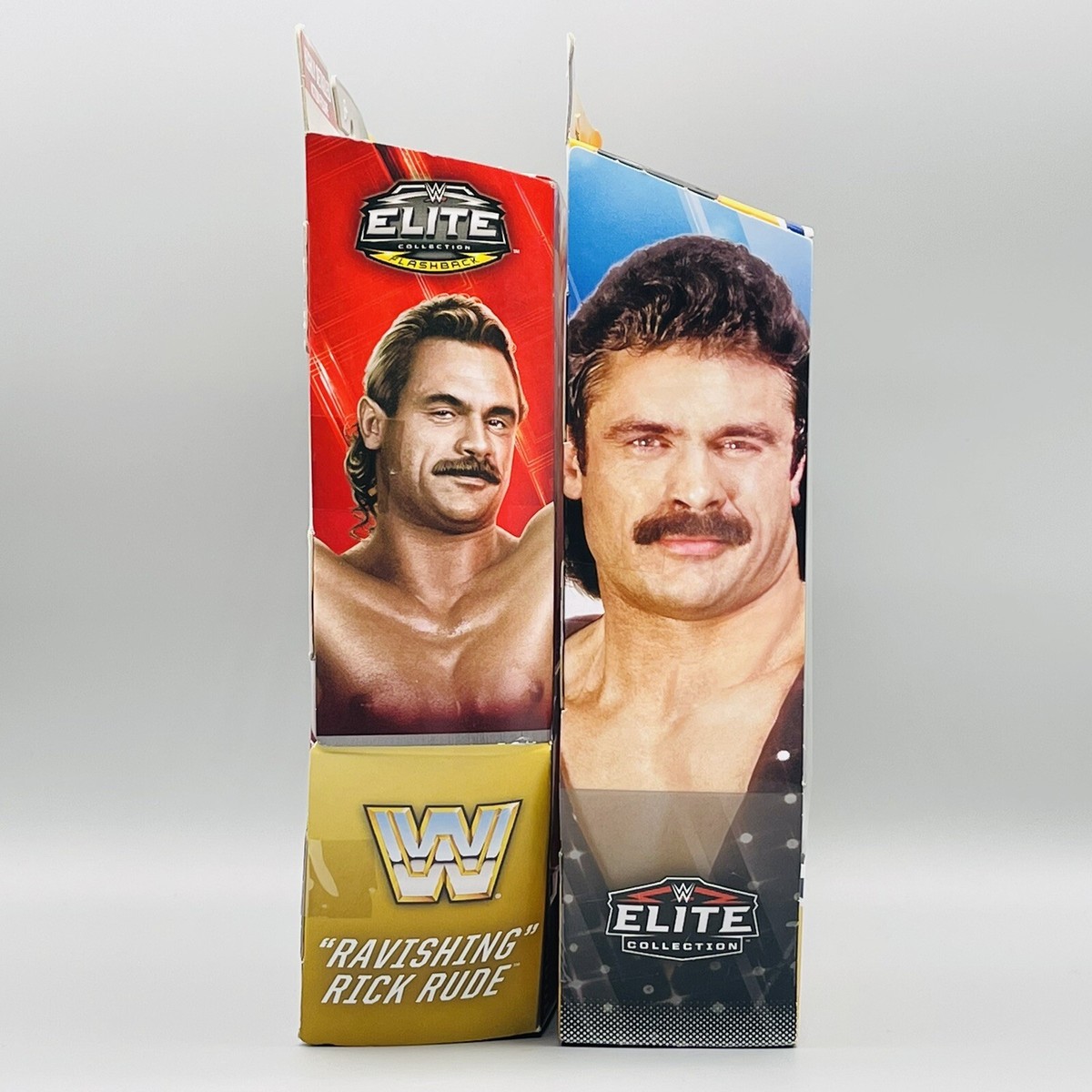 WWE ELITE RAVISHING RICK RUDE LOT OF 2 ACTION FIGURES SERIES 40