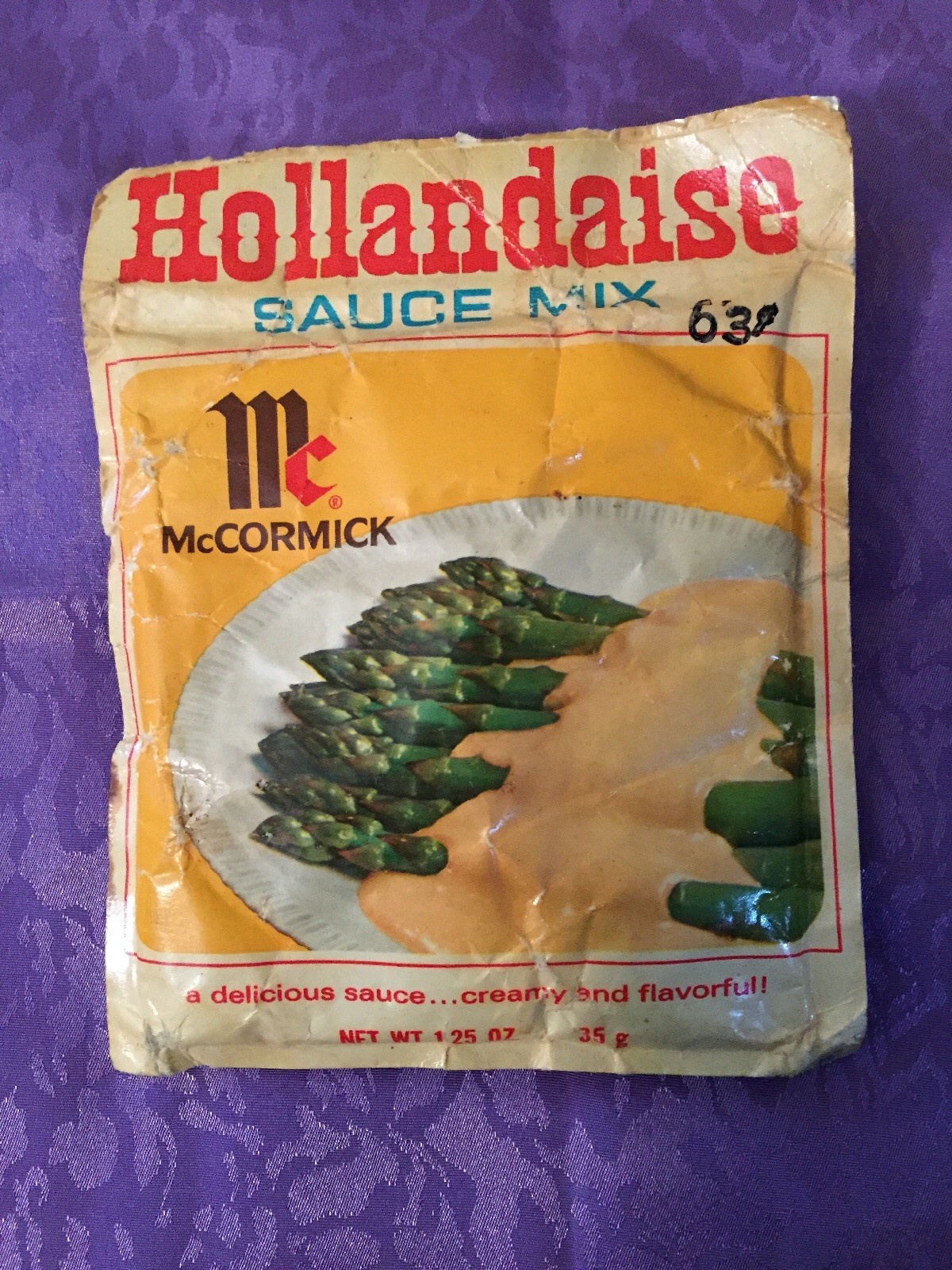 1974 McCormick Hollandaise Sauce Mix packet. 1.25 Oz. eBay