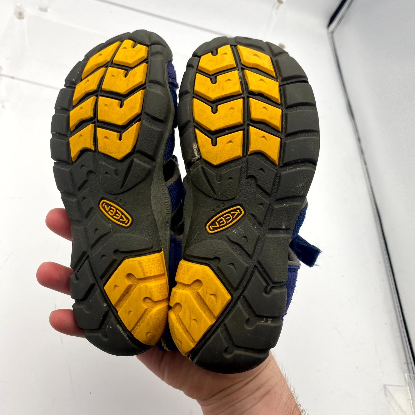 Keen Seacamp II CNX 1010088 sandali bambino 12 blu profondità scarpe da trekking gargoyle