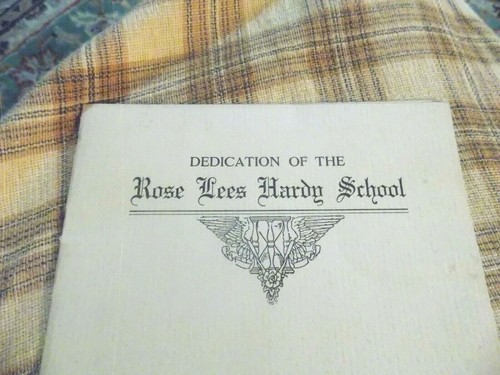 1934 ROSE LEES HARDY SCHOOL WASHINGTON DC Dedication / Grand Opening Program VG! - Picture 2 of 6
