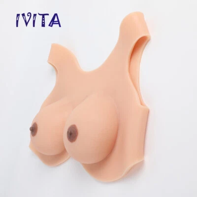DD Cup Silikonbrüste Brustpanzer TV Crossdresser Full Silicone Boobs Enhancers - Bild 1 von 4