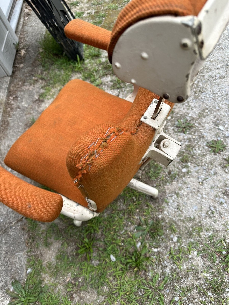 古道具　ヴィンテージ　歯医者椅子 Antique Dentist Chair Cast Iron Dental Chair | eBay