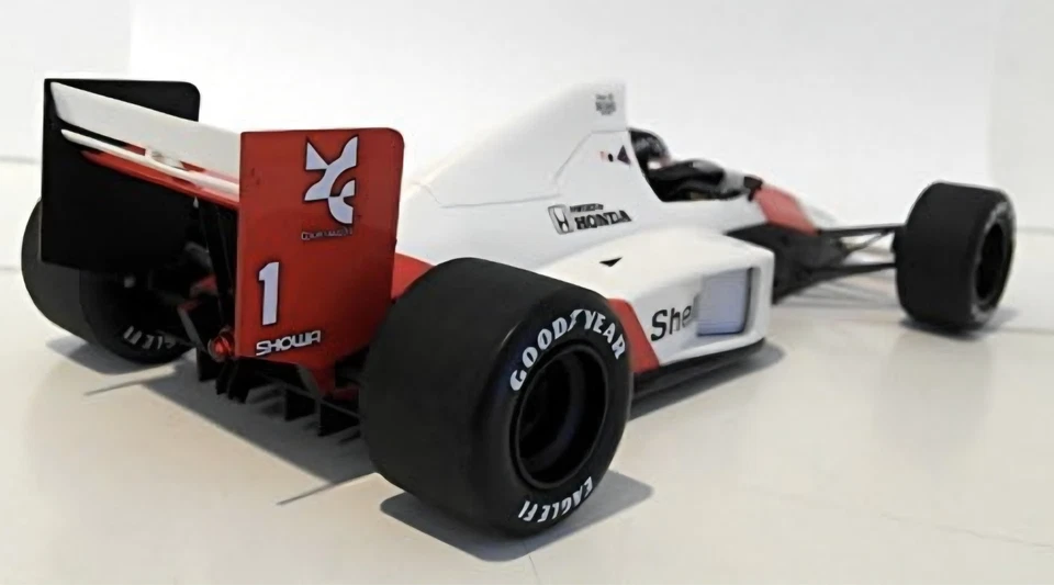 TSM 1:18 MODELLINO AUTO F1 MCLAREN MP4/5 SENNA WINNER MONACO GP 1989 TRUE SCALE - Immagine 4 di 4