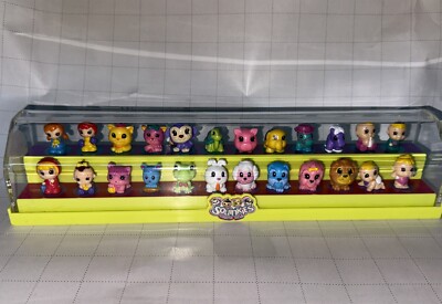 SQUINKIES Surprize Inside LOT of 24 AND WALMART Store Display PEOPLE ANIMALS