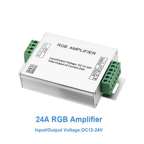 RGB/RGBW LED Signal Amplifier Repeater Controller for 5050 3528 LED Strip Lights - Picture 6 of 13