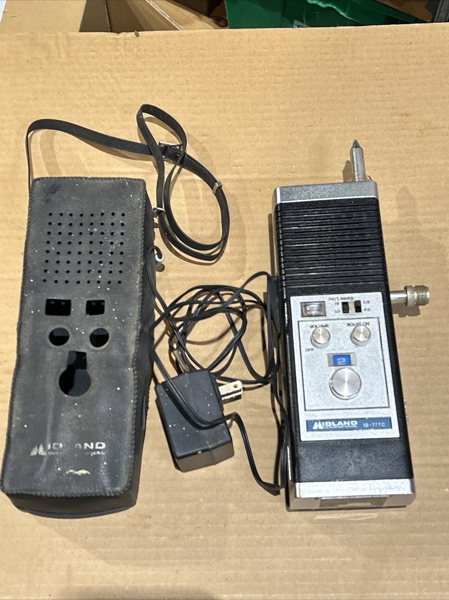 邦楽 FMD Vintage Rare Midland International 13-777c Walkie Talkie CB Radio