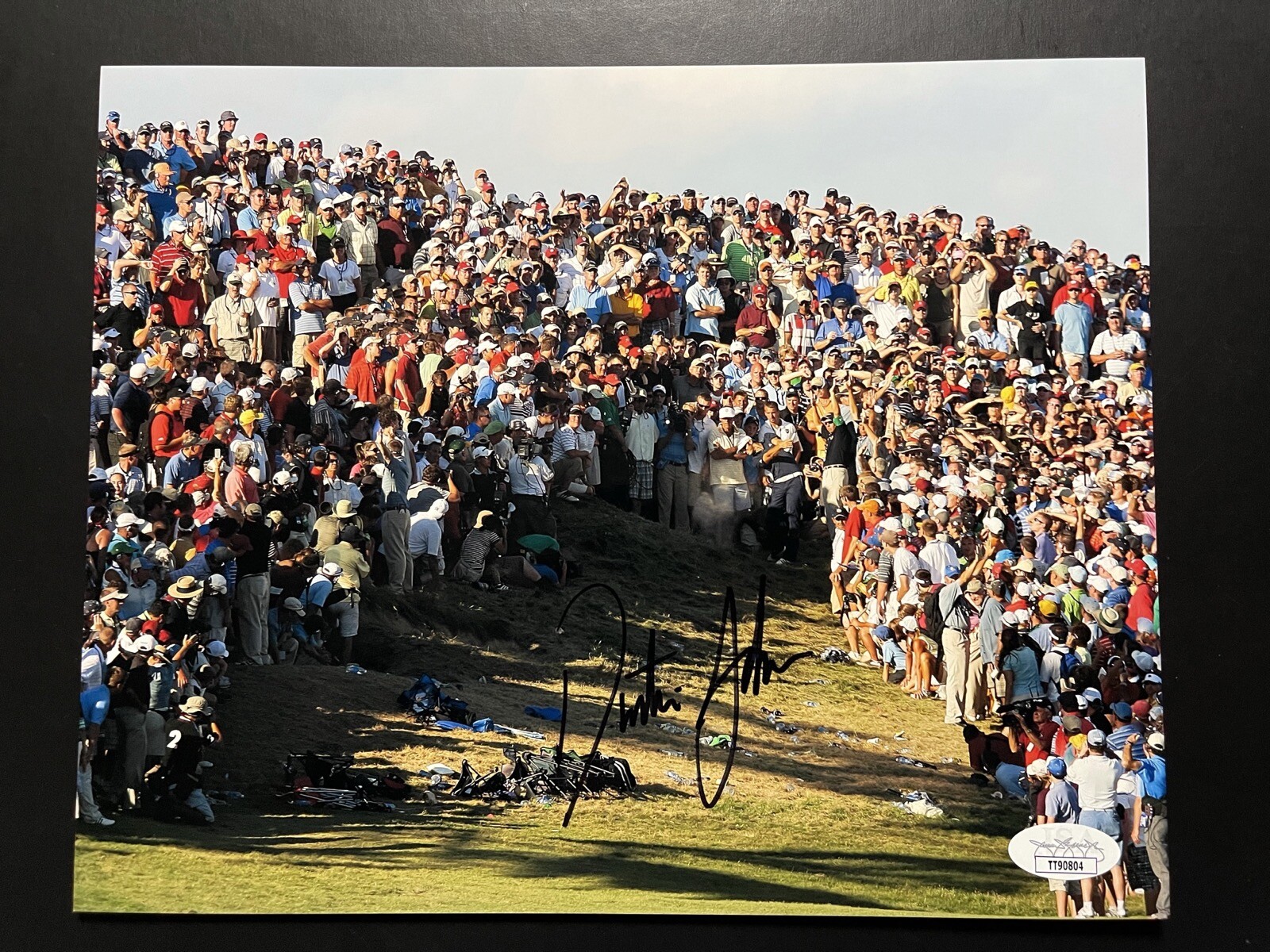 Dustin Johnson Autographed Signed 8x10 Photo GREAT SHOT PGA Major Winner JSA COA 