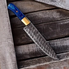 Custom Handmade Forged Damascus Steel CHEF KNIFE KITCHEN knives  x-16