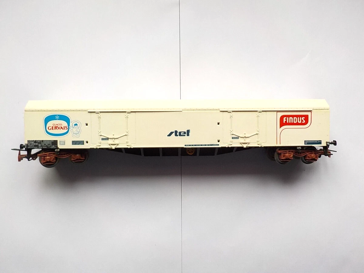 Lot Wagons JOUEF HO : 2 Stef, 3 citernes Shell, rancher, plat