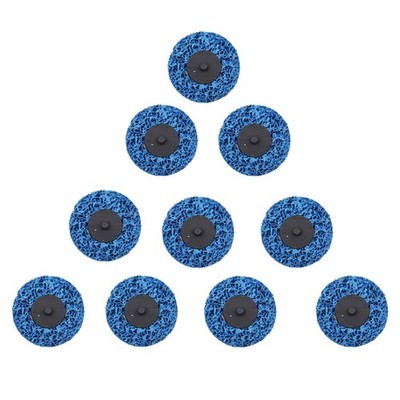 10 Pack 3Inch Quick Change Easy Strip & Clean Discs For Paint Rust Clean Disc