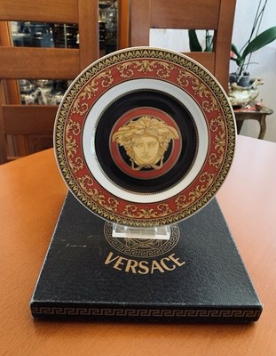 Rosenthal Versace Medusa Ikarus Teller Porzellan 1. Wahl OVP Ø 18 cm