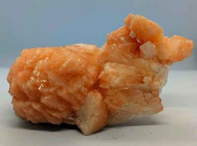 STUNNING BIG ORANGE STILBITE BOWS MINERALS SPECIMEN +31.1