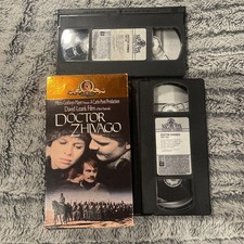 Doctor Zhivago VHS, 1988, MGM/UA Home Video 2 Tape Set