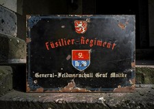 Füsilier Regiment Glatz Schlesien Schild Vin...