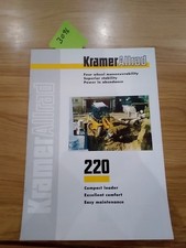 Kramer Allrad 220 4 Wheel Loader Sales Brochure