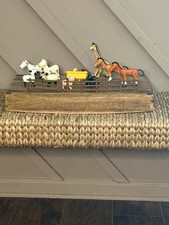 Vintage Fisher Price Little People Farm Animals Lot 15 Hong Kong Horse Cow Sheep