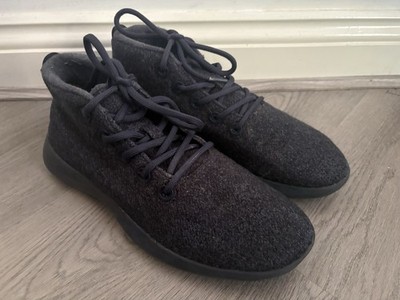 Allbirds Schuhe Herren Gr. UK 10 dunkelblau Wolle Runner Up Mizzles Mid Turnschuhe