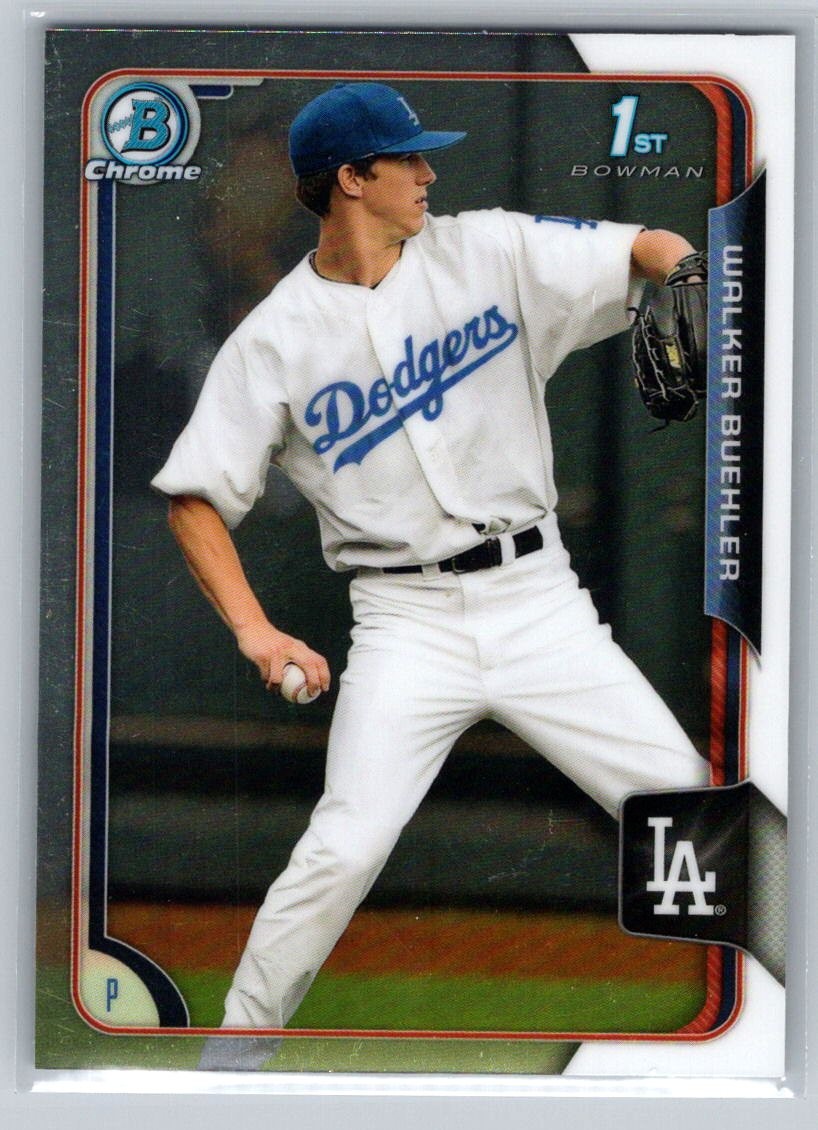 2015 Bowman Draft #46 Walker Buehler Chrome