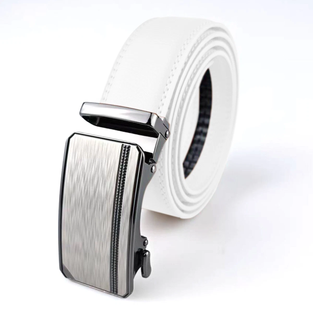 Leather Golf Belt White Belts for Men for sale | eBay